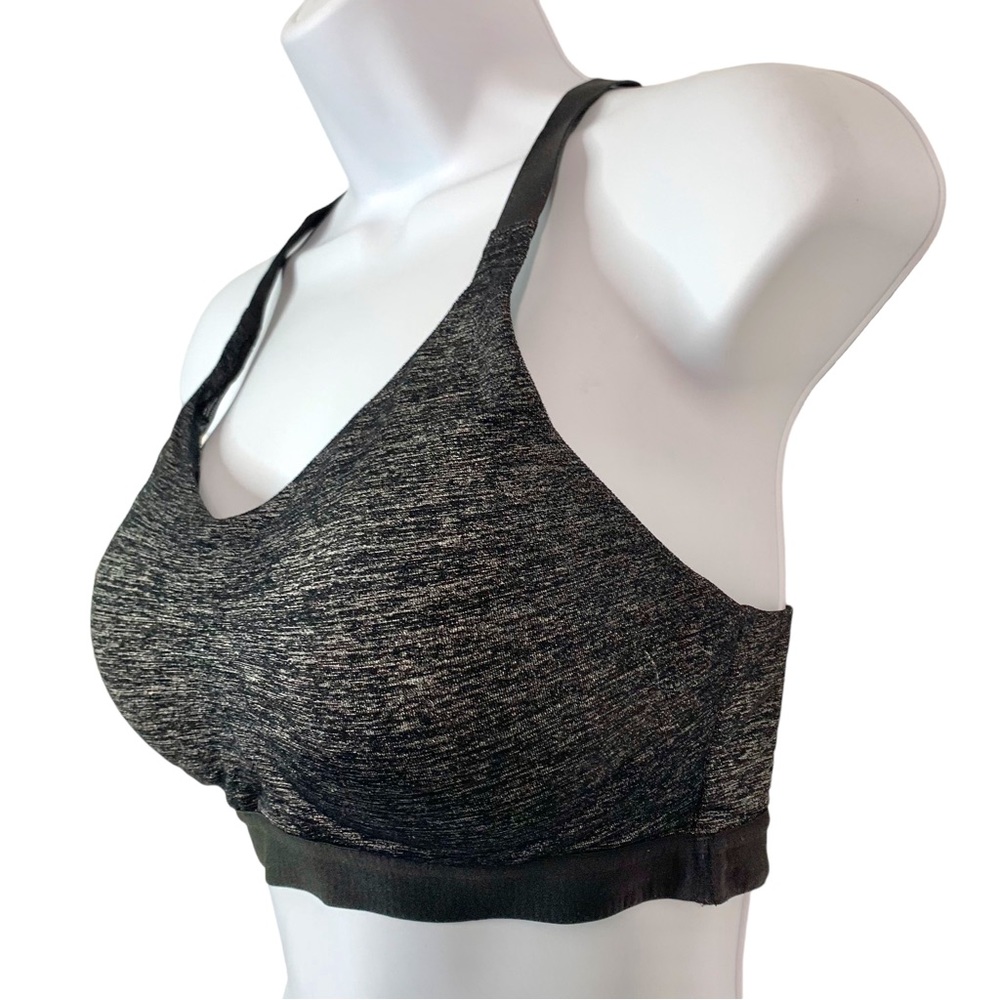 VICTORIA SPORT Heather Gray Sports Bra Sz 34C